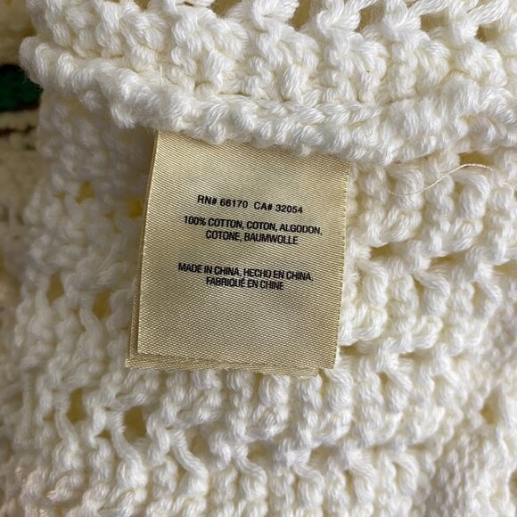 Postmark Anthropologie Elsie Cardigan Sweater Open Knit Crochet Grandma XS - Picture 6 of 8